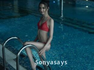 Sonyasays
